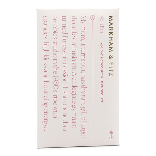 Markham & Fitz No. 1 Fan Coconut and Oat Milk Chocolate
