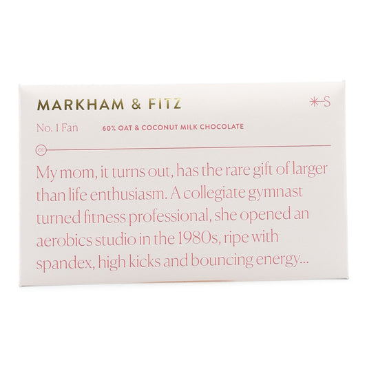 Markham & Fitz No. 1 Fan Coconut and Oat Milk Chocolate