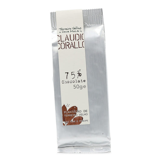 Claudio Corallo 75% Dark Chocolate
