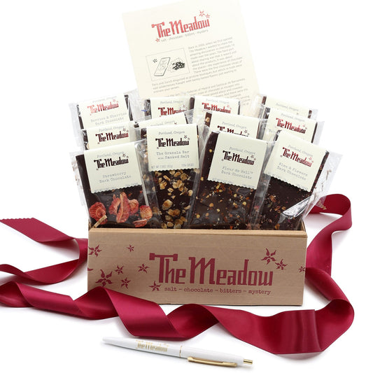 The Meadow Chocolate Adventure Gift Box 12 bars
