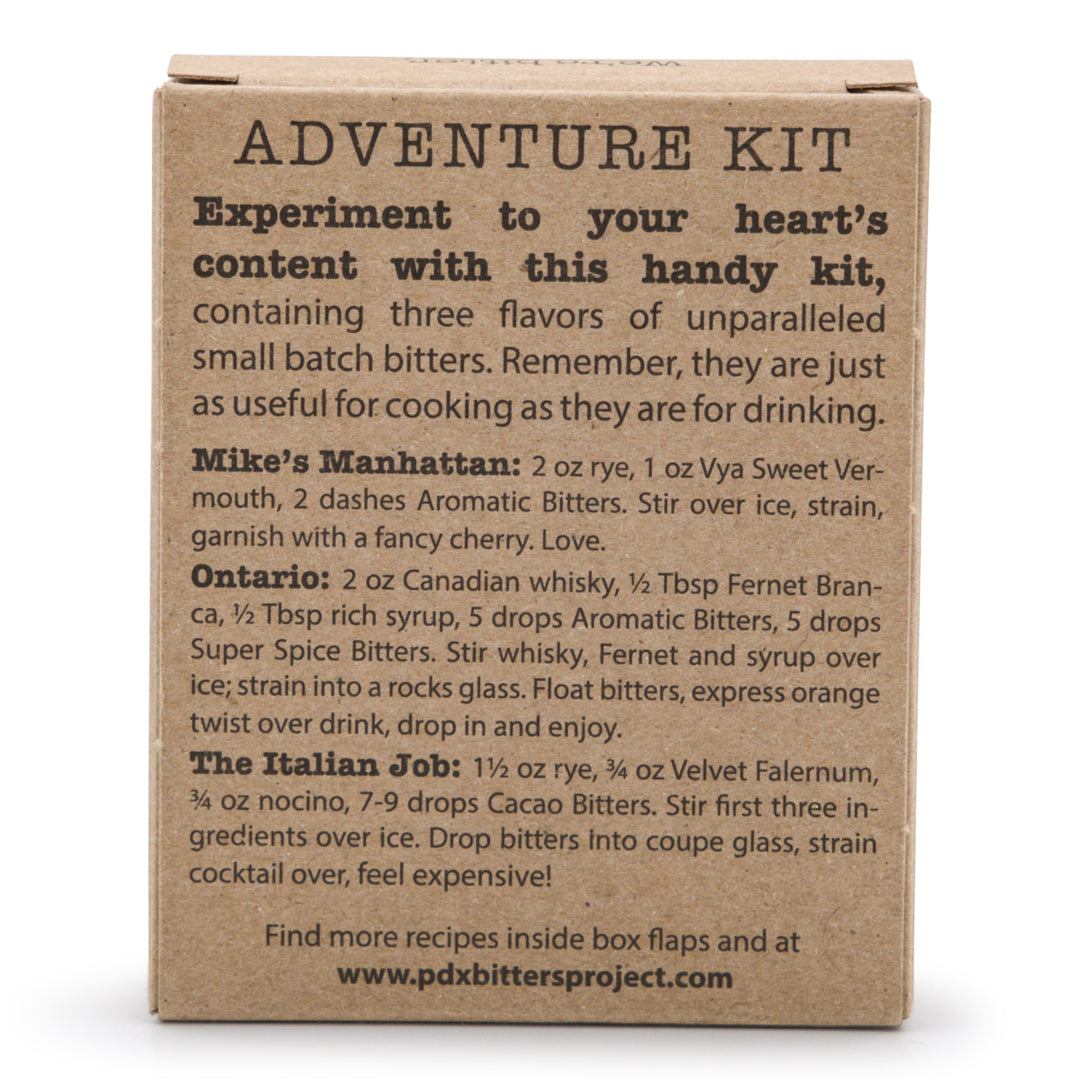 Portland Bitters Project Adventure Pack