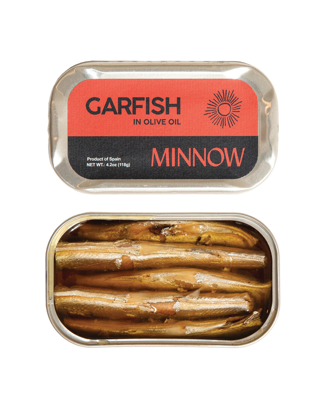 Minnow Garfish in Olive Oil
