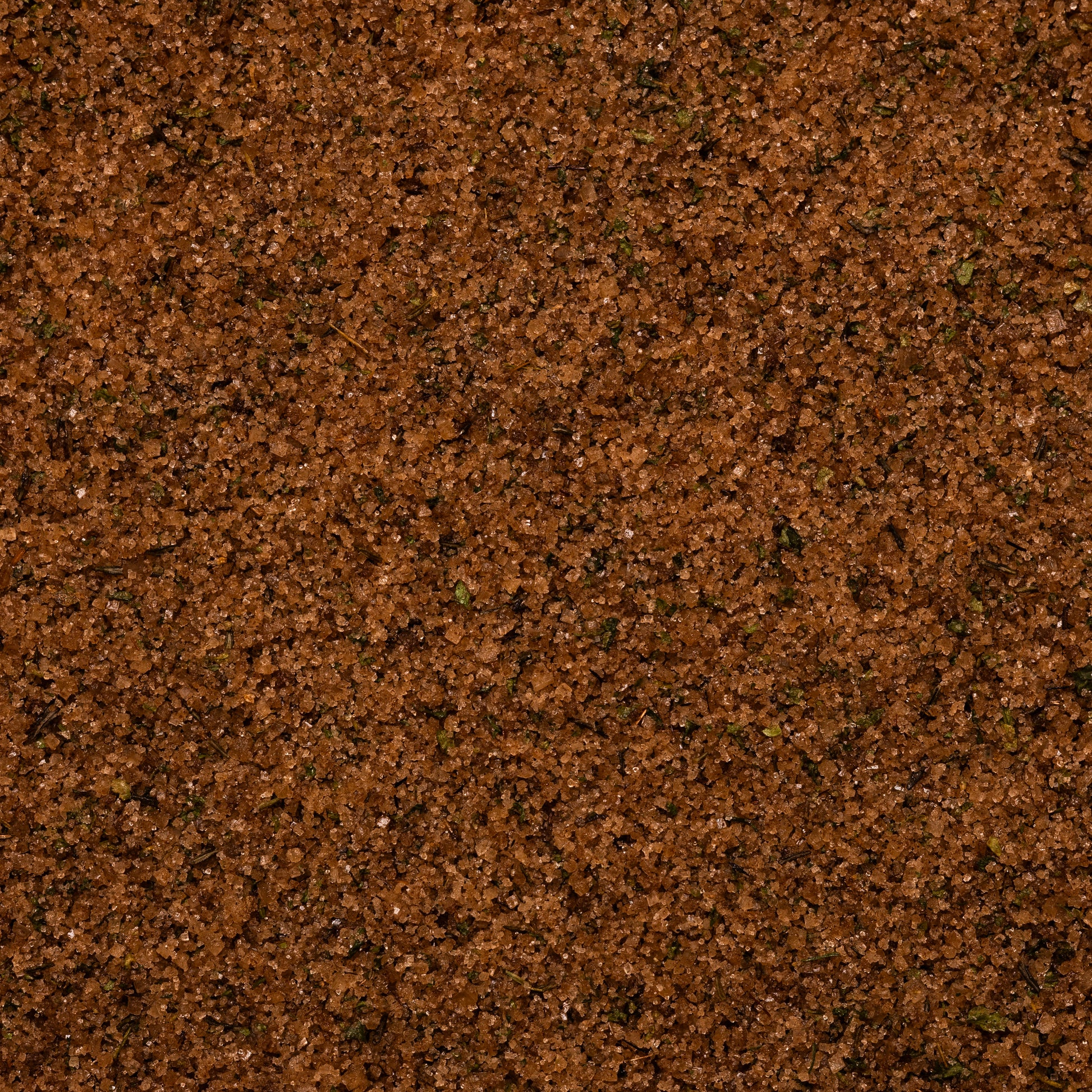 close-up of brown porcini herb salt