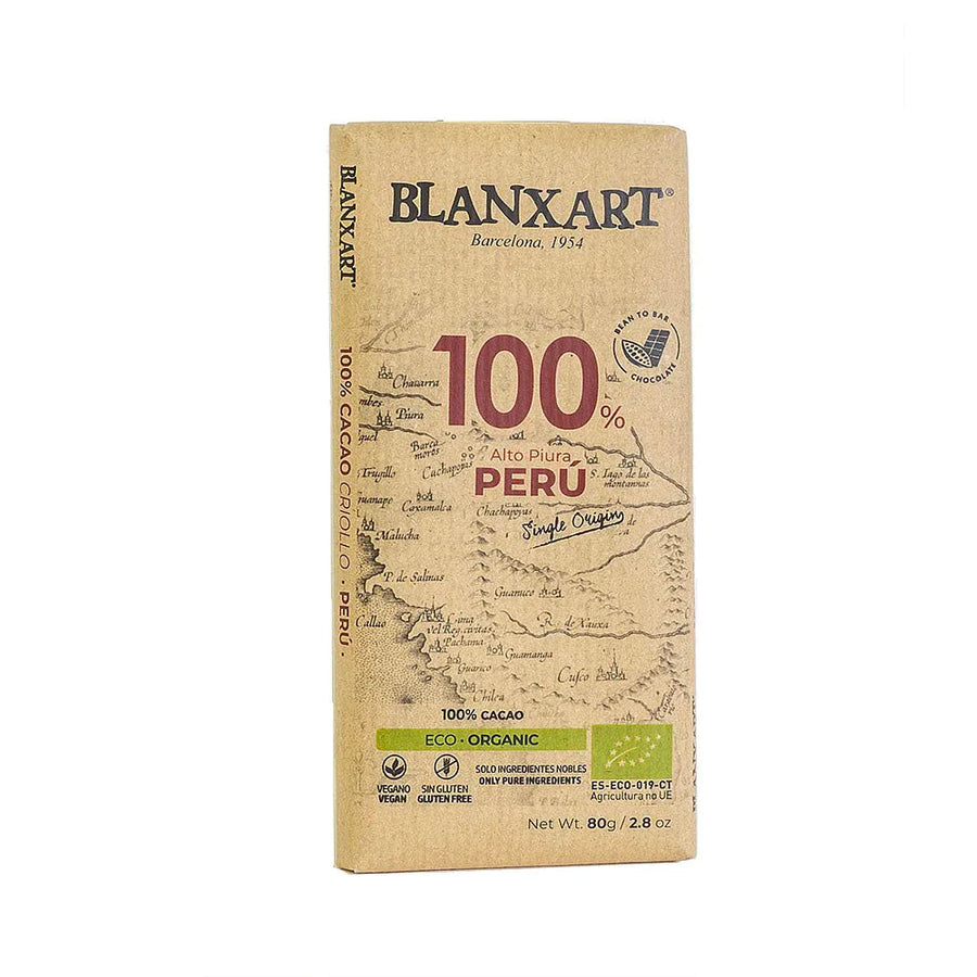 Image of Blanxart Peru Eco-Organic 100% Dark Chocolate