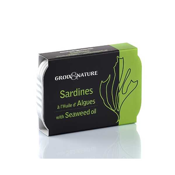 Image of Groix & Nature Sardines in Seaweed Oil