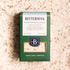 Bitterman Sour Cream & Onion seasoning box on a bed of salt