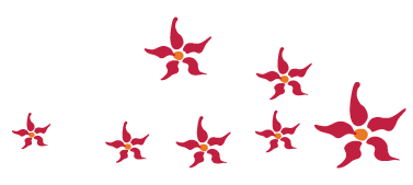 Seven The Meadow flowers floating