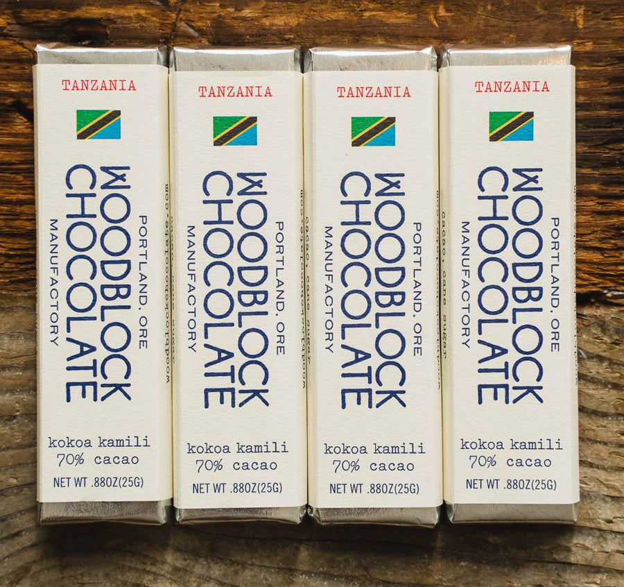 Woodblock Tanzania 70% Dark Chocolate