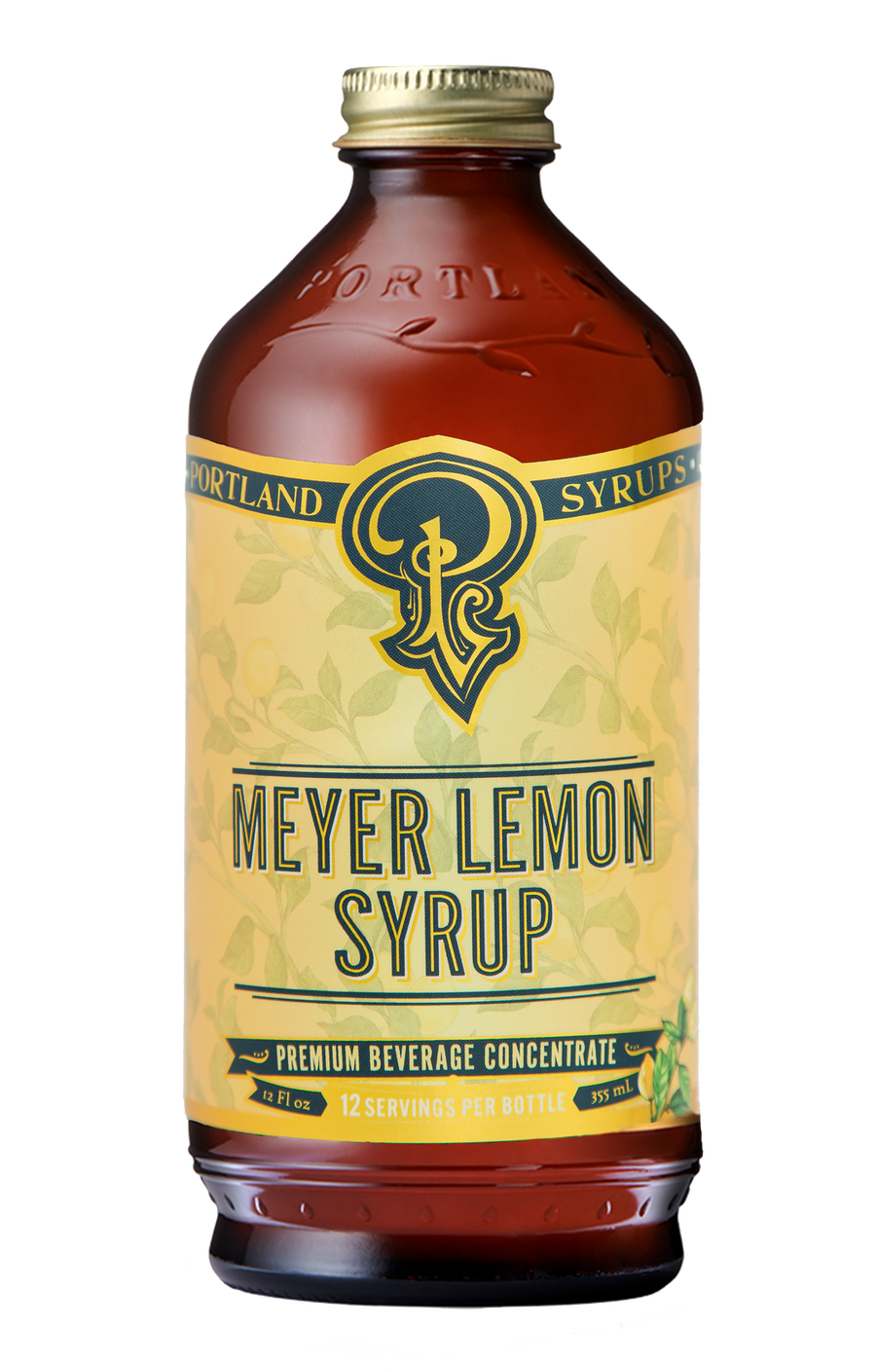 Portland Soda Meyer Lemon Cocktail Syrup