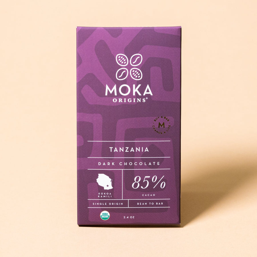Moka Origins Tanzania 85% Dark Chocolate