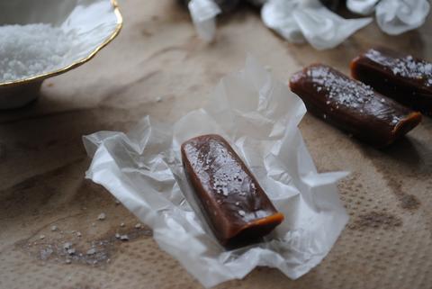 Salted Caramels with Bitterman's Fleur de Sel