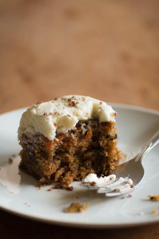 Carrot Cake with Bitterman’s Chocolate Fleur de Sel
