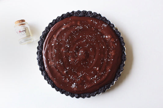 Chocolate Caramel Tart with Bitterman's Fleur de Sel