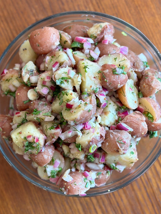 herby potato salad