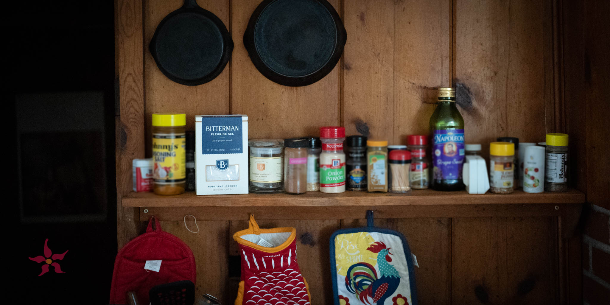 fleur de sel in the pantry