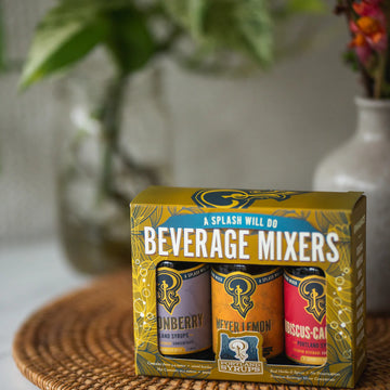 Image of Portland Soda Works Cocktail and Soda Mixers Gift Set - Gold Box