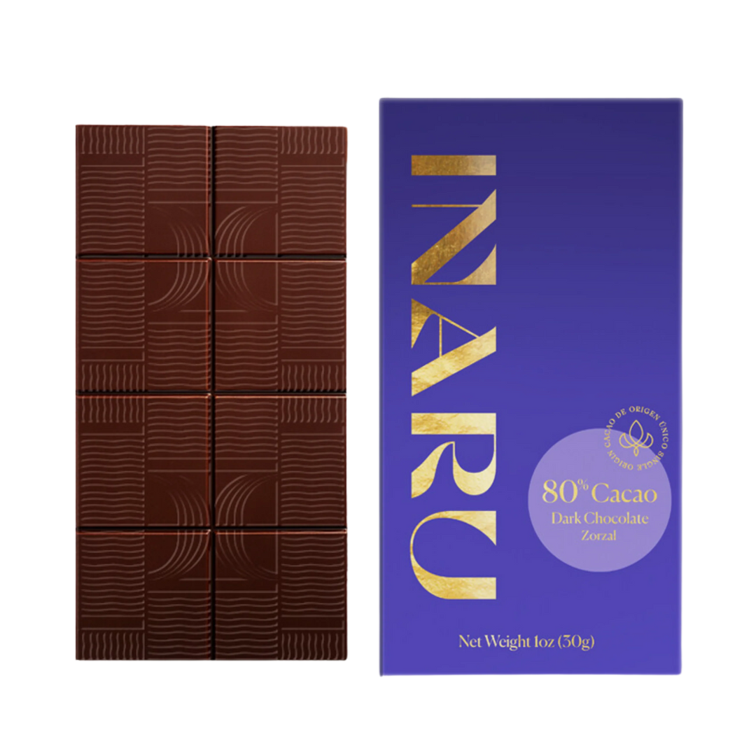 Image of INARU Dominican Republic 80% Dark Chocolate