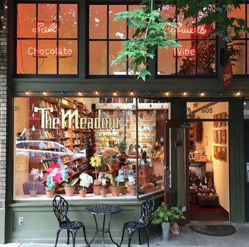 Exterior of nw 23rd avenue shop in spring