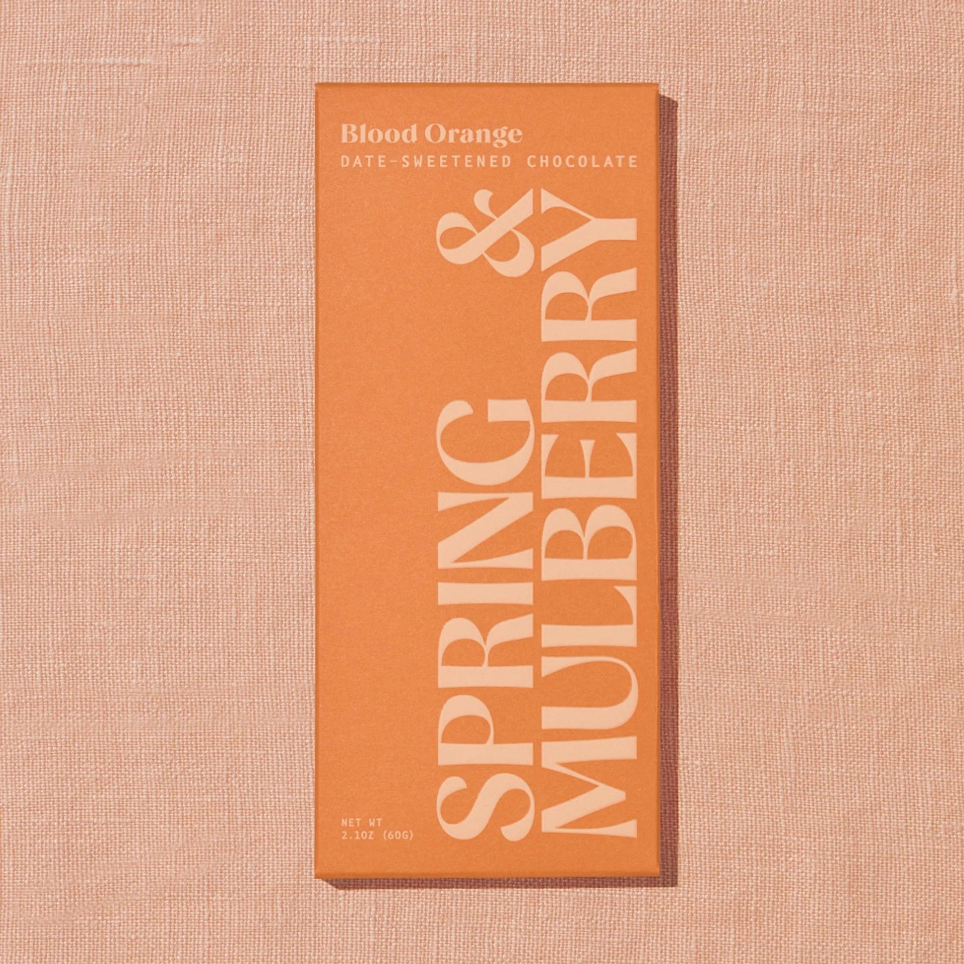 Image of Spring and Mulberry Dark Chocolate with Blood Orange