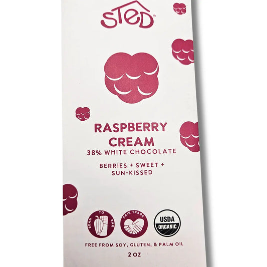 Image of Sted Foods Raspberry and Cream White Chocolate