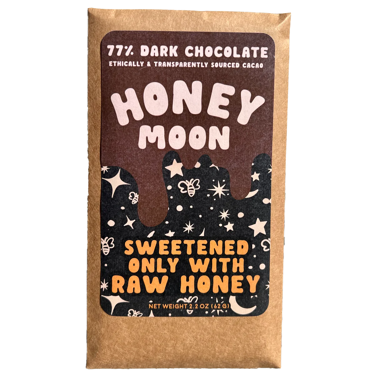 Image of   Honeymoon Chocolate 77% Dark Chocolate