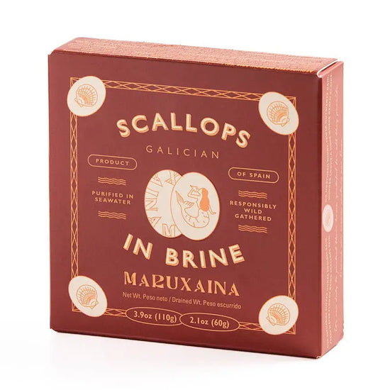 Image of Maruxaina Scallops in Seawater Brine