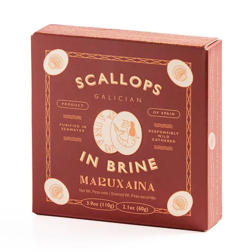 Image of Maruxaina Scallops in Seawater Brine