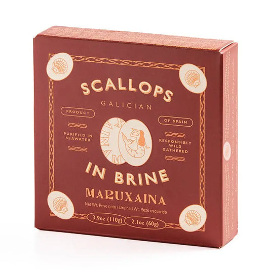 Image of Maruxaina Scallops in Seawater Brine
