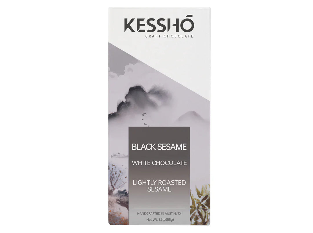 Image of Kesshō Black Sesame White Chocolate