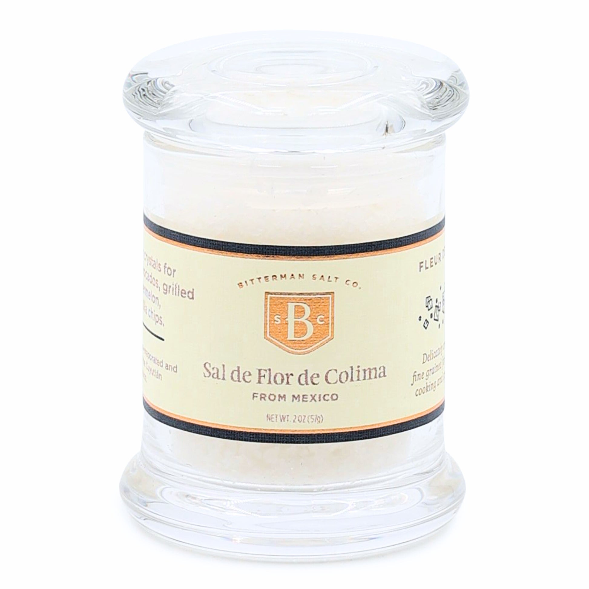 Sal de Flor de Colima small jar