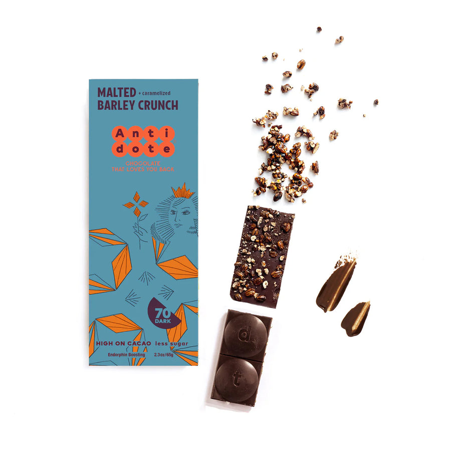 Image of Antidote 70% Dark Chocolate with Malted Barley Crunch