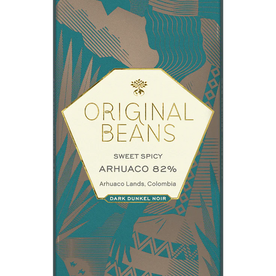 Original Beans Arhuaco Businchari 82% Dark Chocolate