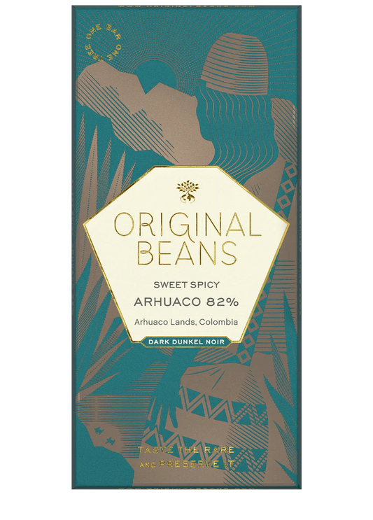 Original Beans Arhuaco Businchari 82% Dark Chocolate