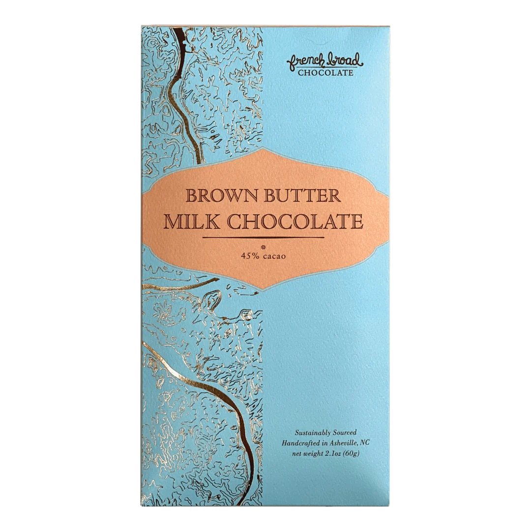 French Broad 45% Milk Chocolate with Brown Butter