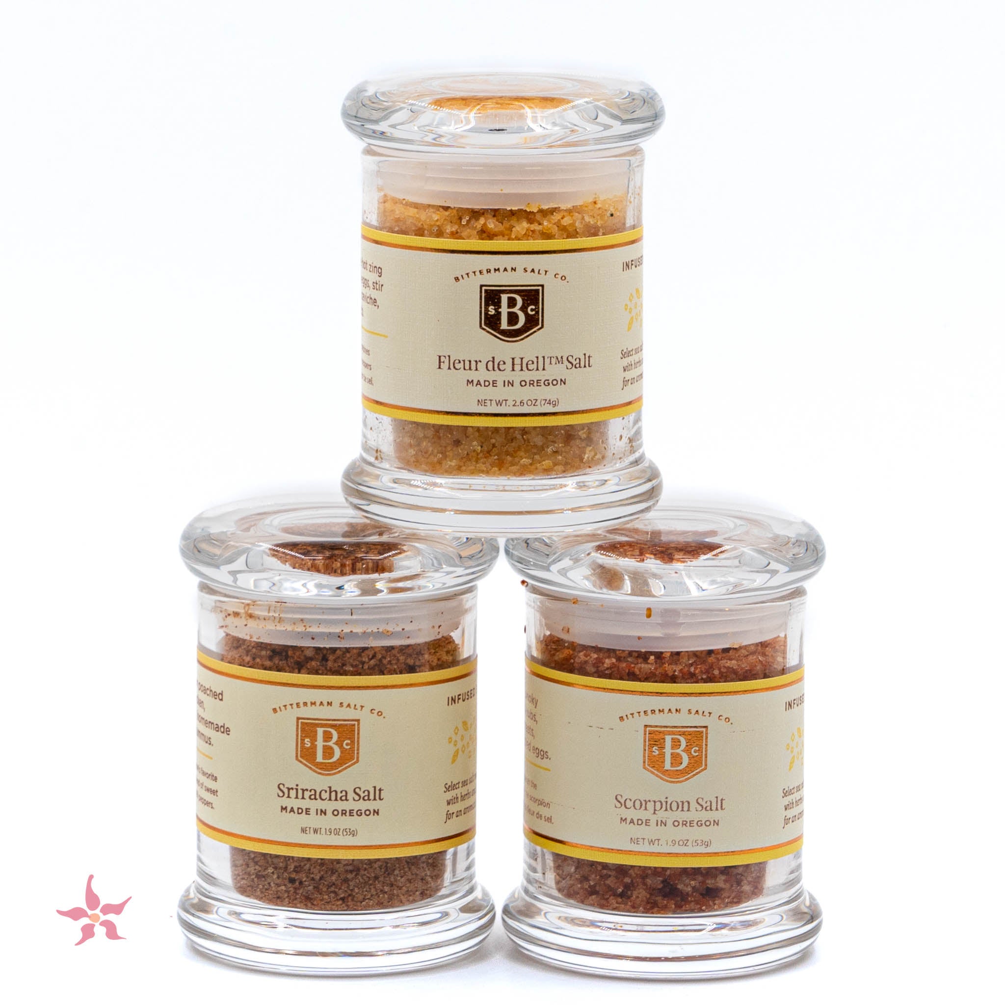 Spicy Salt Set | Three Spicy Finishing Salts – The Meadow