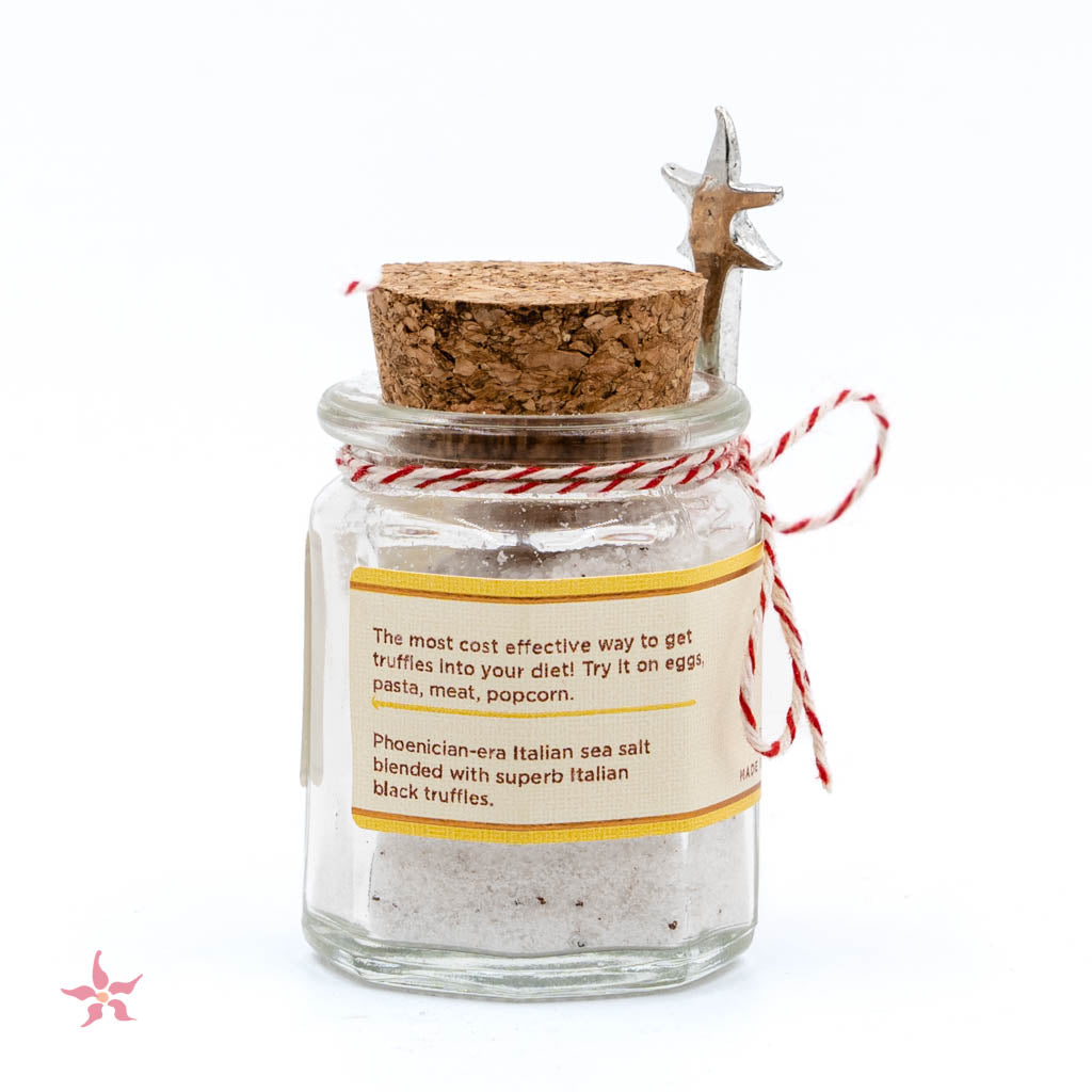 Black Truffle Salt with mini spoon