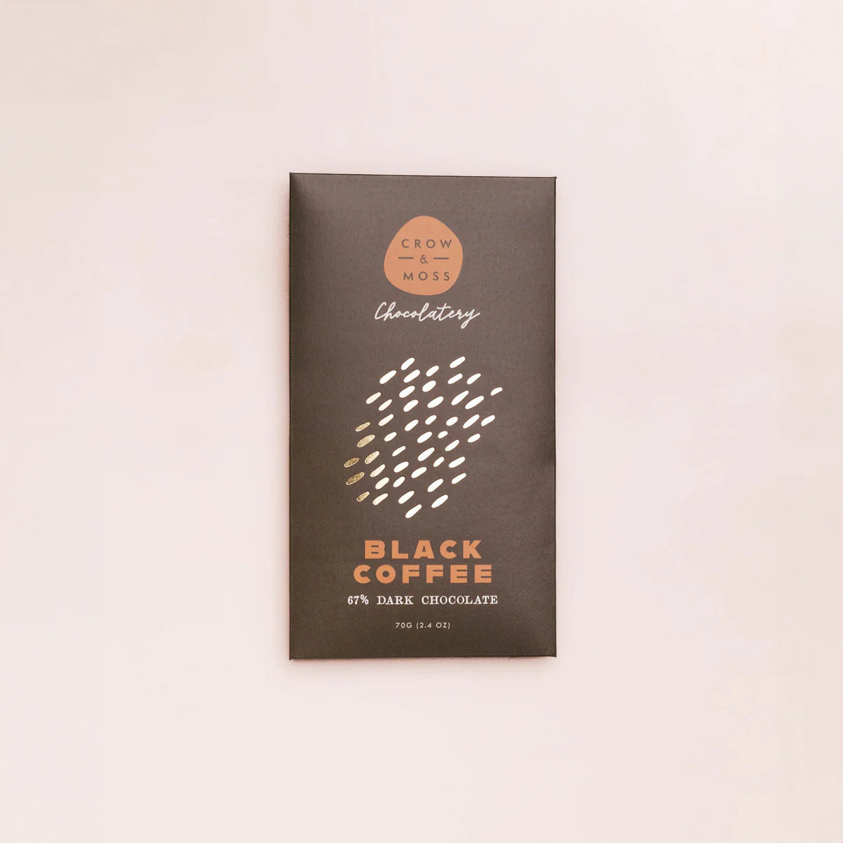Image of Crow & Moss 67% Dark Chocolate with Brazilian Santos Coffee