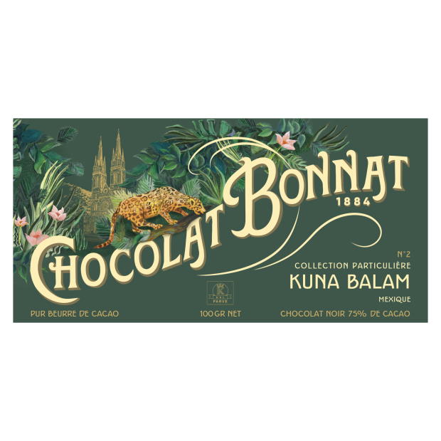 Image of Bonnat Kuna Balam 75% Dark Chocolate