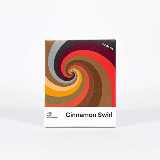 Image of Ocelot 42% Milk Chocolate with Cinnamon Swirl