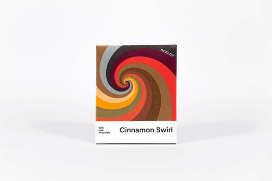 Image of Ocelot 42% Milk Chocolate with Cinnamon Swirl