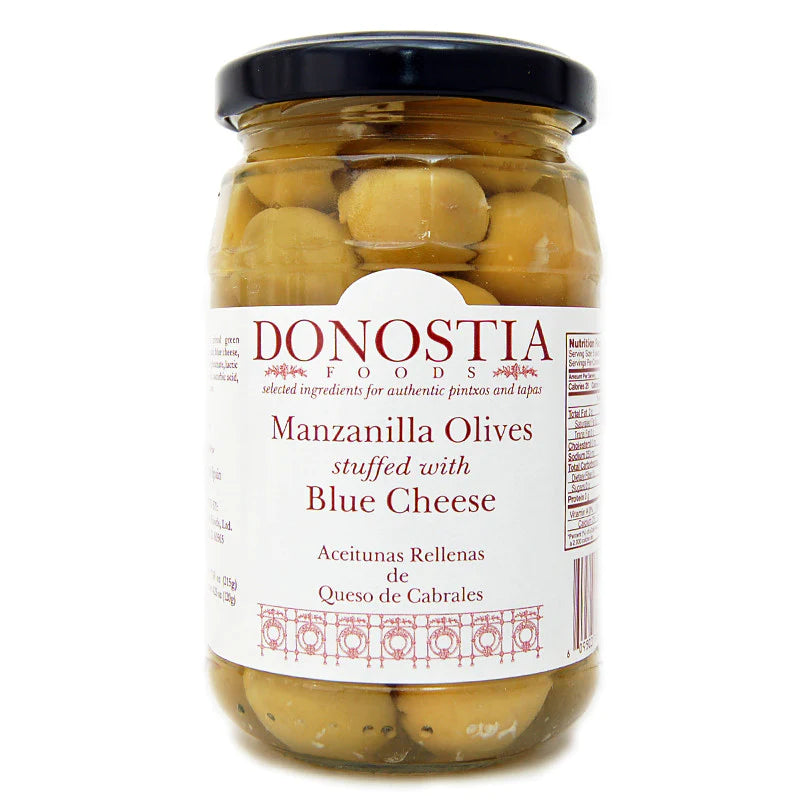 Donostia Manzanilla Olives stuffed with Blue Cheese