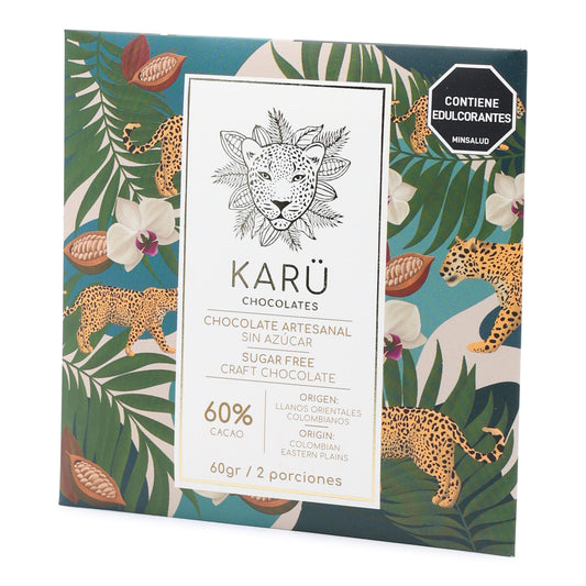 Karü Chocolates 60% Sugar Free Dark Chocolate