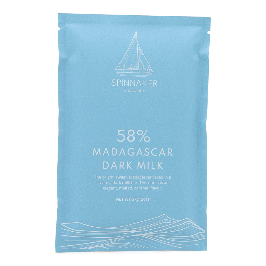 Spinnaker Chocolate Madagascar 58% Dark Milk Chocolate