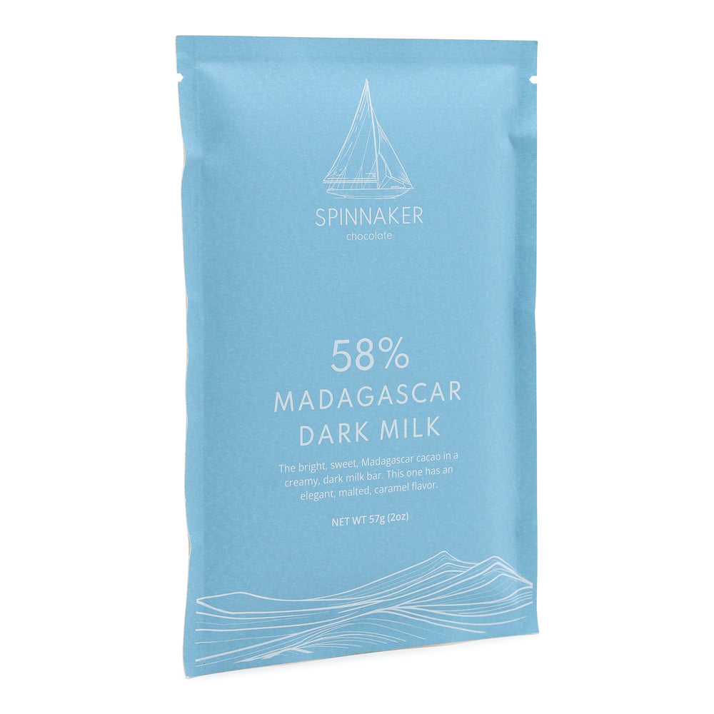 Spinnaker Chocolate Madagascar 58% Dark Milk Chocolate