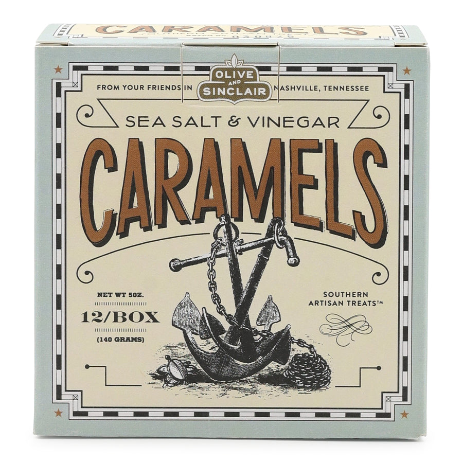 Olive and Sinclair Salt and Vinegar Caramels