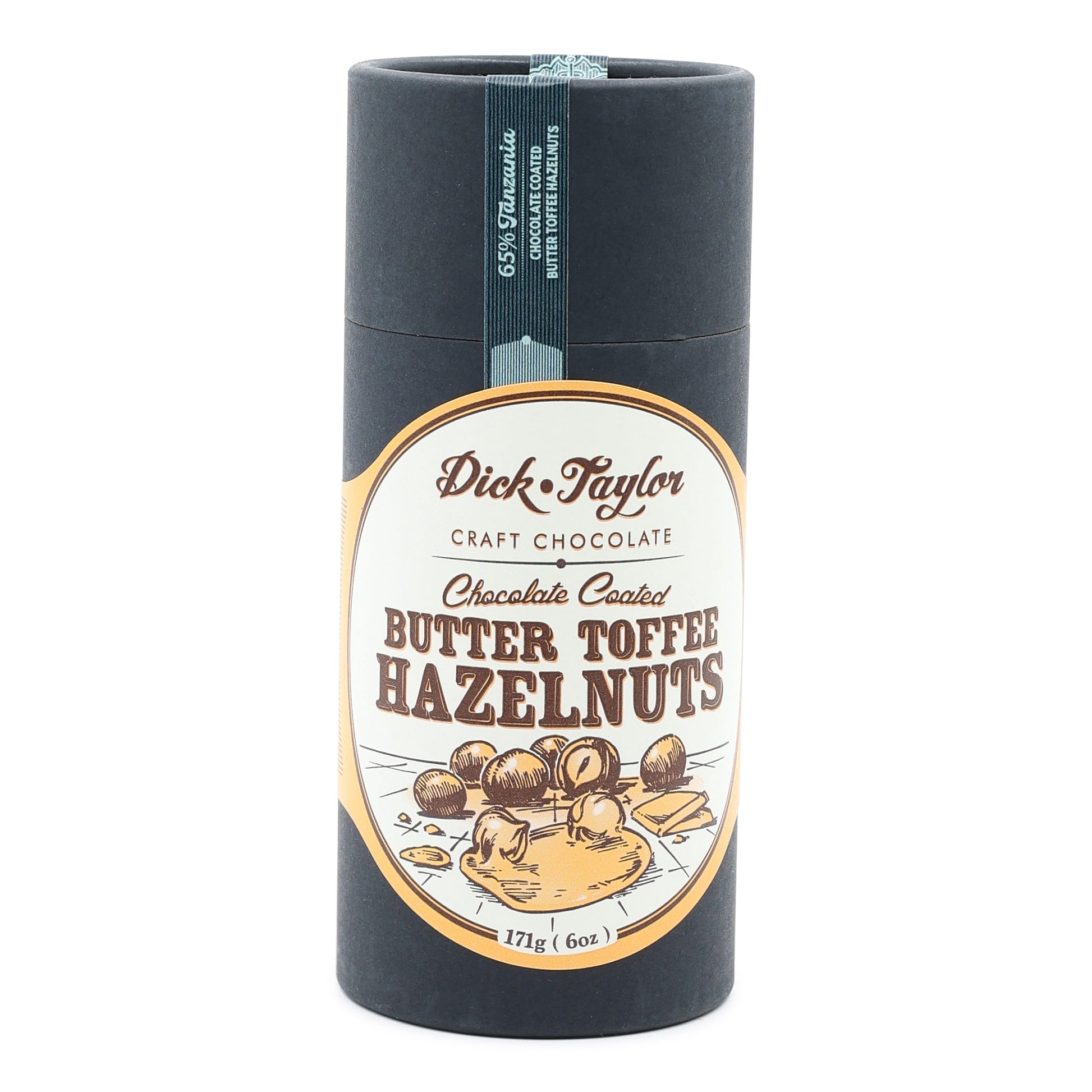 Dick Taylor Chocolate Coated Butter Toffee Hazelnuts