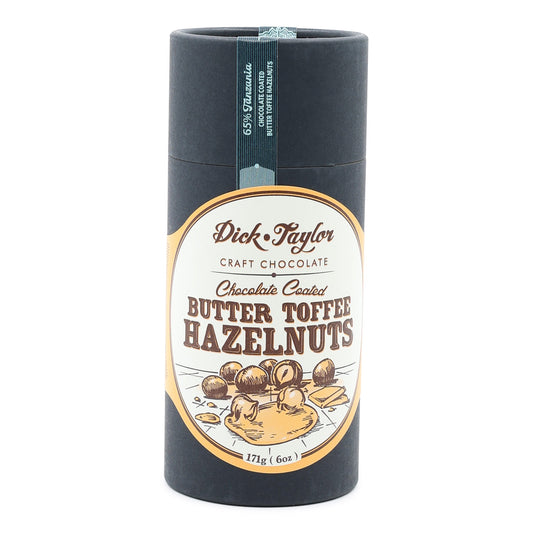 Dick Taylor Chocolate Coated Butter Toffee Hazelnuts