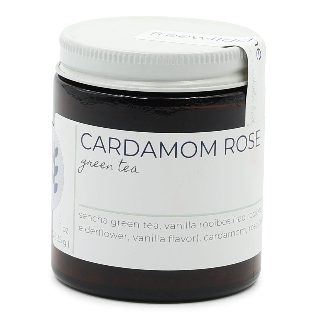 Free Wild She Cardamom Rose Green Tea