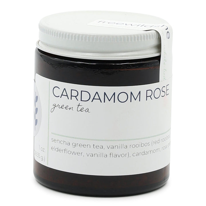 Free Wild She Cardamom Rose Green Tea