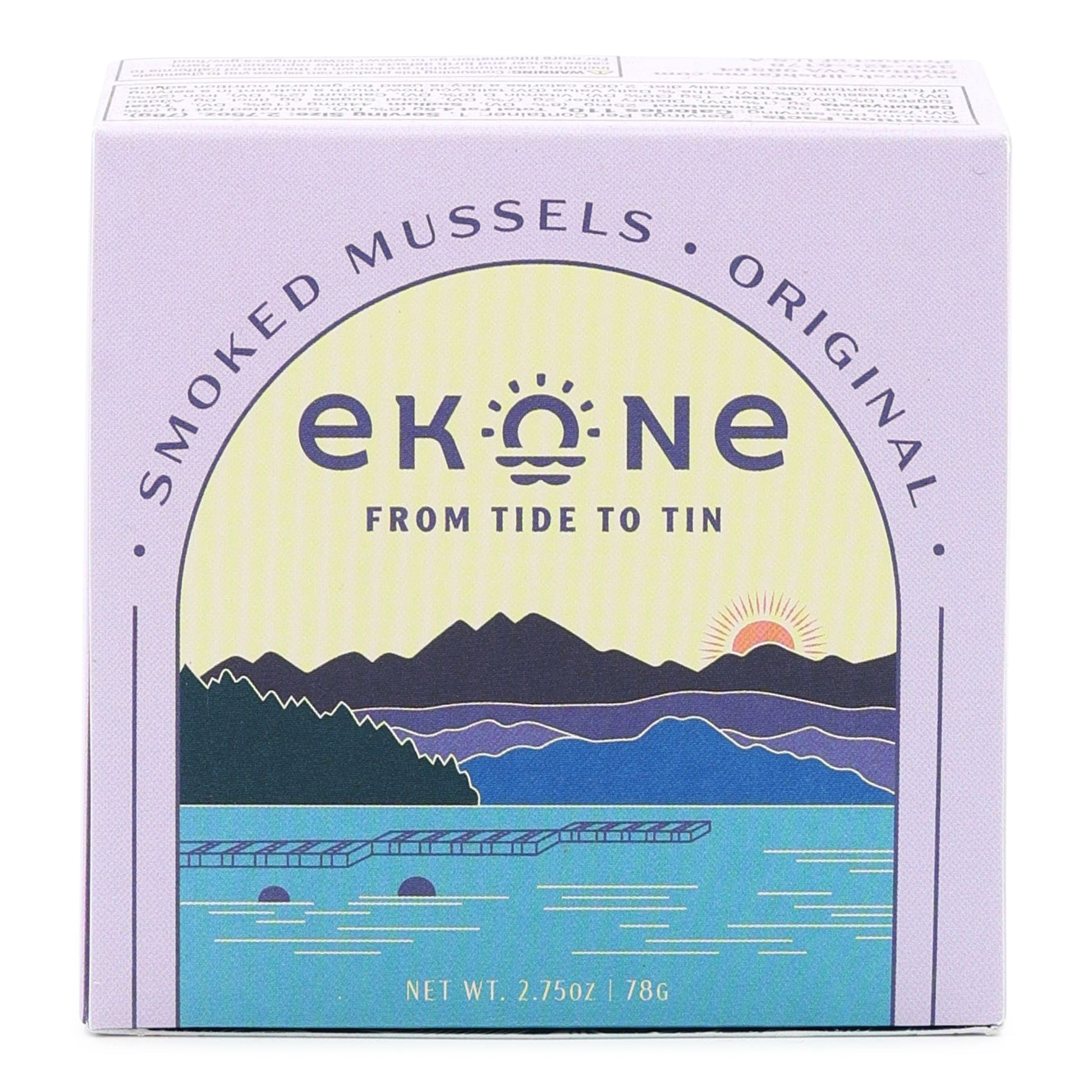 Ekone Oyster Co. Smoked Mussels